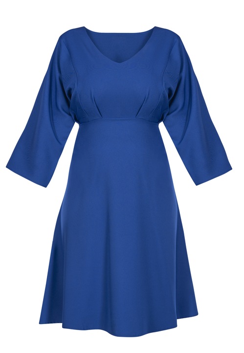 Rochie dama, KARKO, Poliester/Bumbac, Albastru32```, Albastru