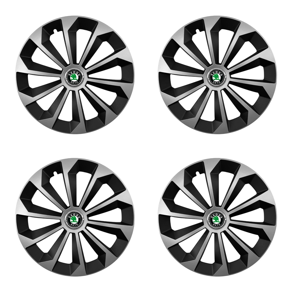 Set 4 Capace Roti AutoSSF ® R15, Potrivite Jantelor de 15 inch