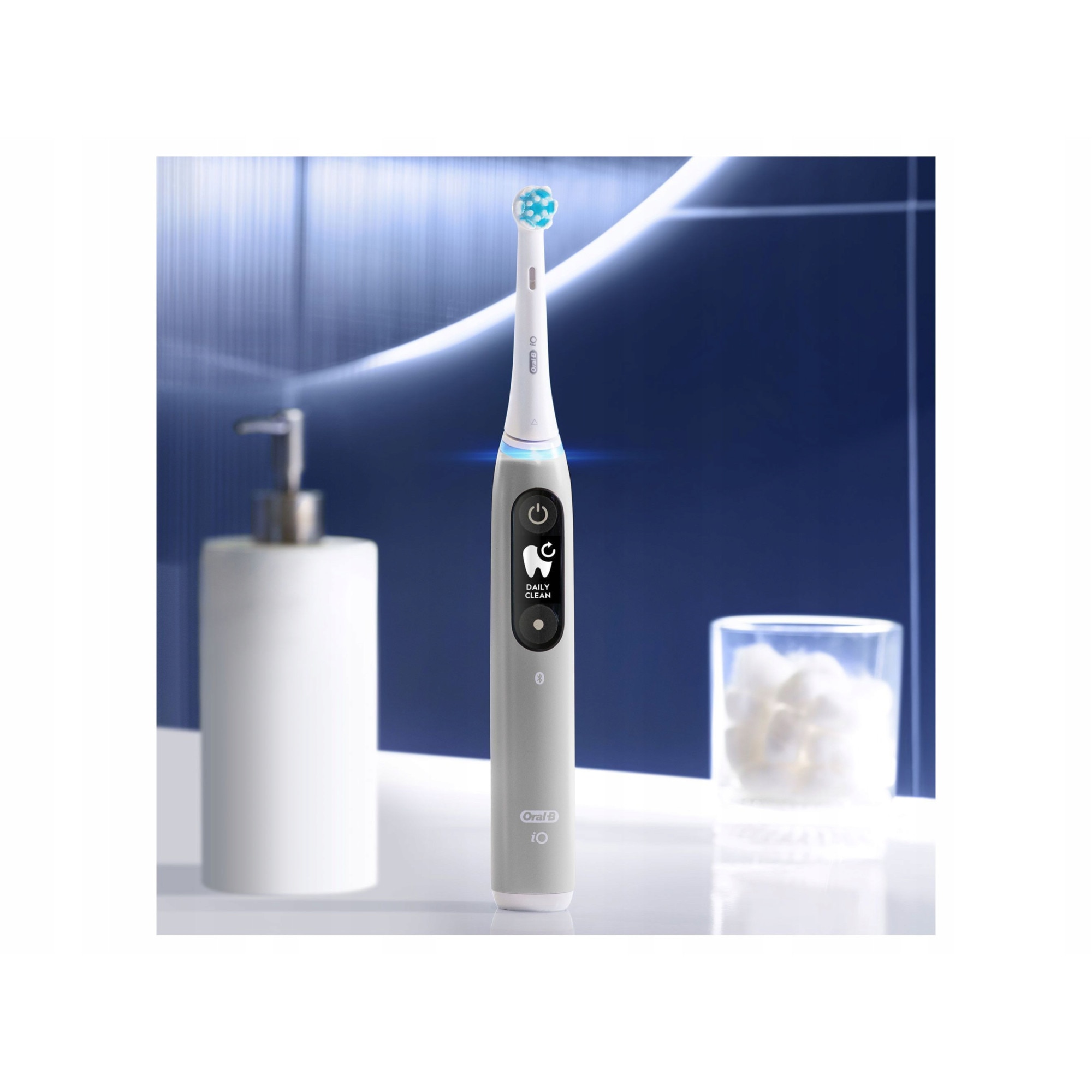 Set, Periute De Dinti Electrice Oral-B IO Series 6 Grey Opal, Gri, 4x ...