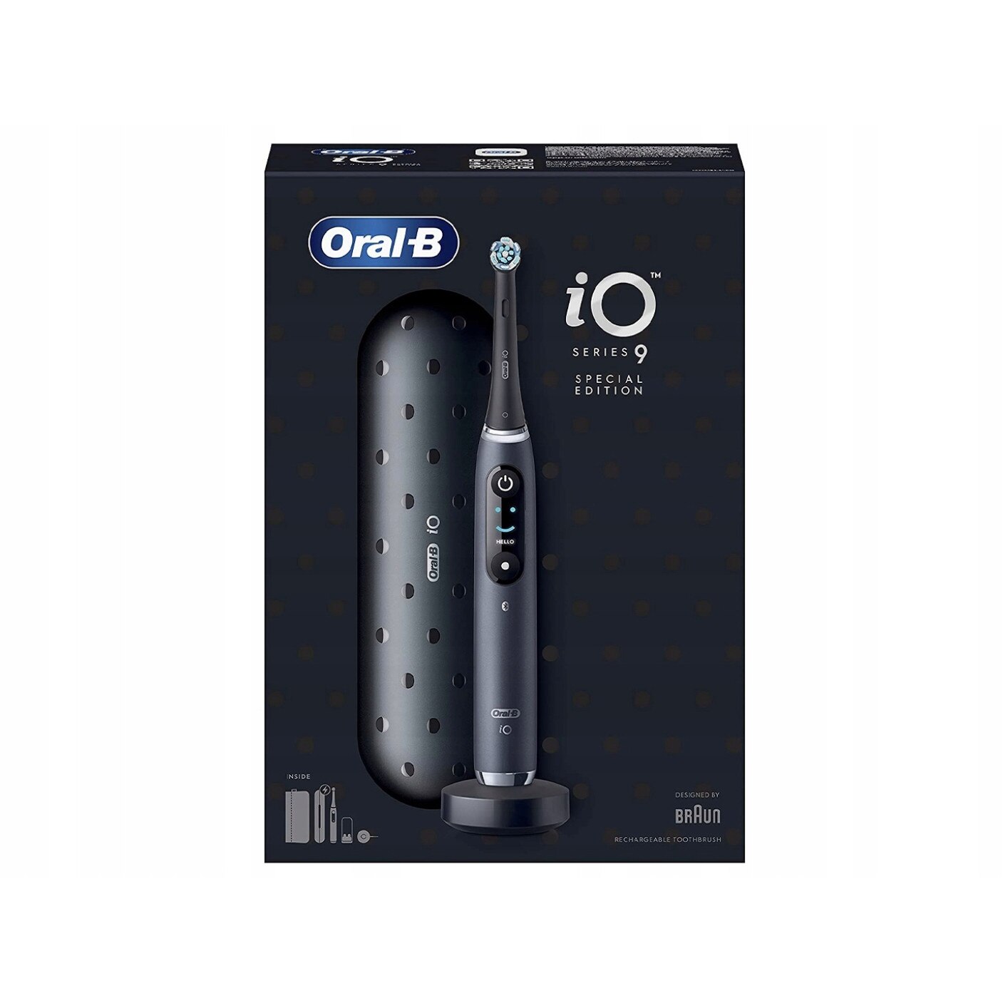 Set, Periute de dinti electrice Oral-B iO Series 9 Black Onyx