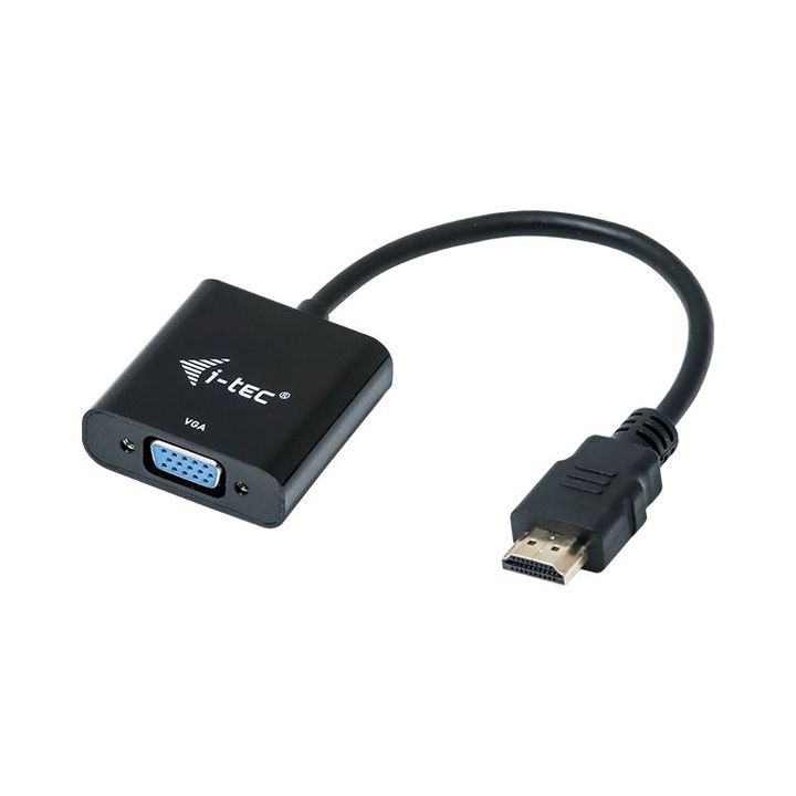 Кабелен адаптер I-TEC, HDMI, черен