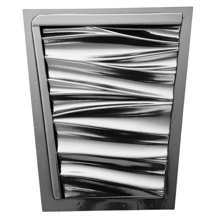 Matrita pentru ghivece de flori, model 3 mare, plastic ABS, negru, 40x30cm