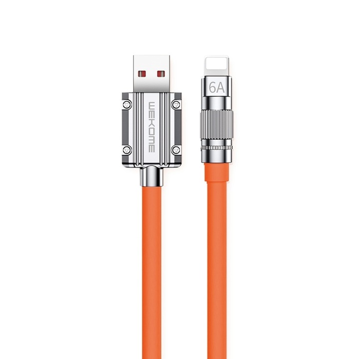 Kábel Digital One SP00895 as-ds339i, Iphone Lightning - USB3.0 Type A, M/M, 1m, 100W, 6A, fekete, OD6.0, gyorstöltés, adatátvitel, rézmag