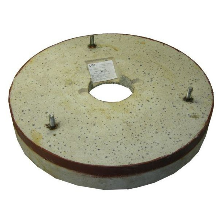 Rolmar H123/1 acélkő, 50 mm, korund masszából