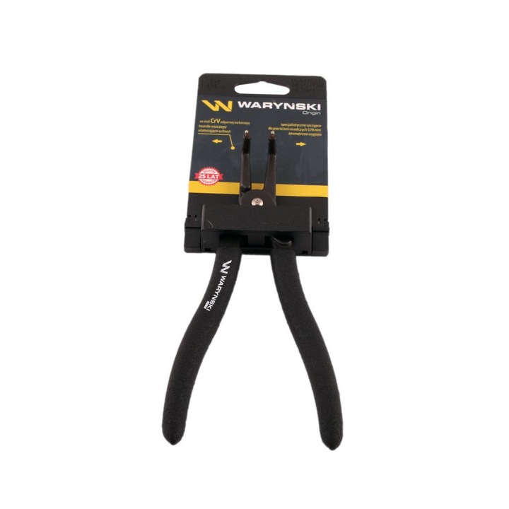 Cleste pentru inele de siguranta, Warynski, exterior curbat, 178mm
