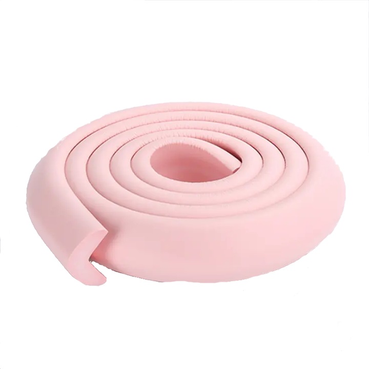 Rola protectie multifunctionala 4m Little Mom Soft Pink