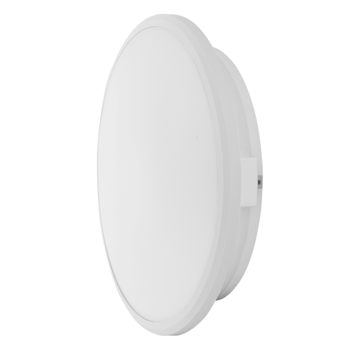 Plafoniera LED, Ultralux, Rezistenta la umiditate, 18W, 3000K/4000K/6500K, 220V-240V AC, IP54, Alb/Negru