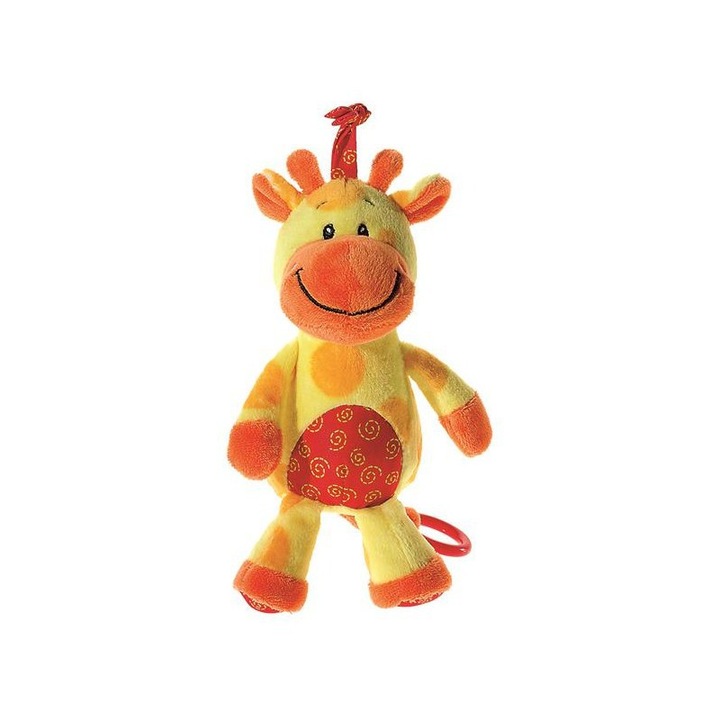 Jucarie plus muzicala, Girafa, 20 cm, Heunec