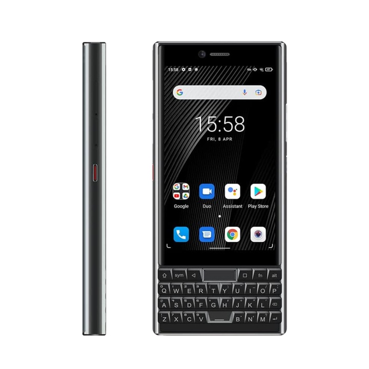 Telefon mobil Unihertz Titan Slim Negru, 4G, 4.2", 6GB RAM, 256GB ROM, Android 11, Helio P70 Octa-Core, NFC, 4100mAh, DualSIM