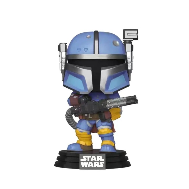 Фигурка FunKo POP, Star Wars The Mandalorian, Heavy Infantry Mandalorian, 12 cm, 3+ години