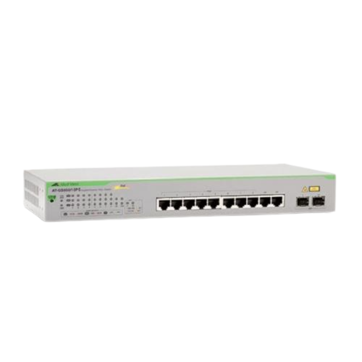Switch Allied Telesis AT-GS950/10PSV2-50, 8 porturi, PoE