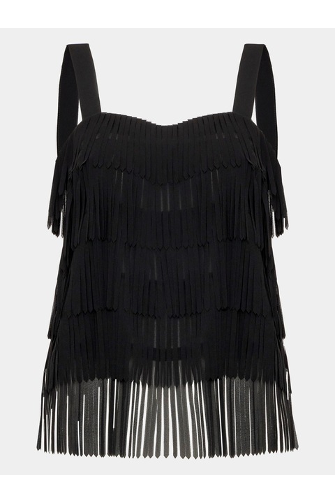 Maiou dama, Sisley, Poliester, Negru, Negru, XS