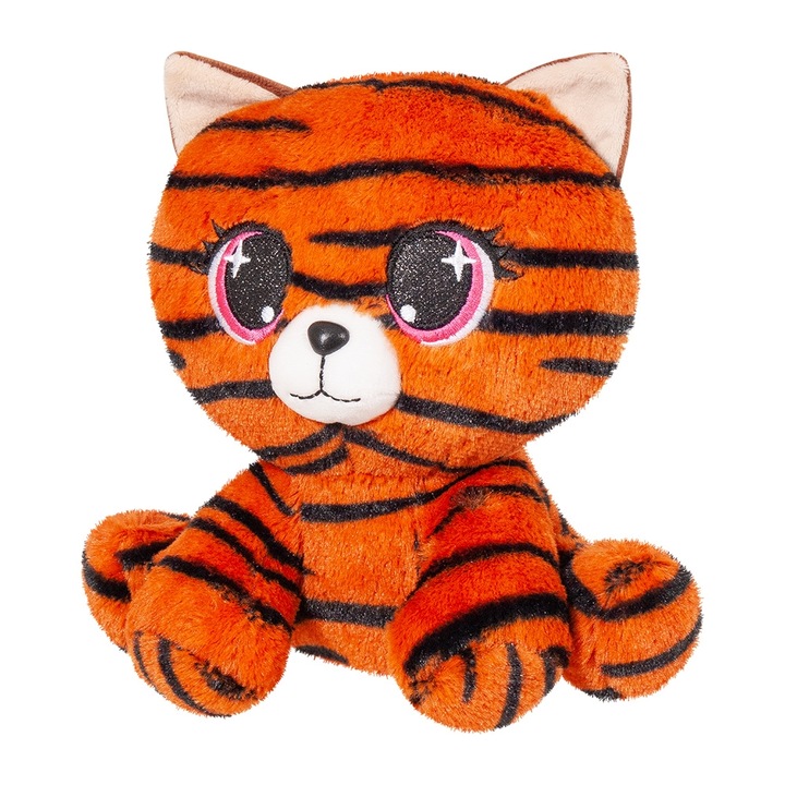 Плюшена играчка Stip, оранжев тигър, 25 см
