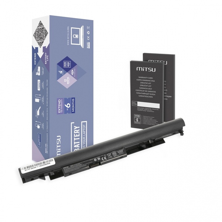MITSU HP 250 G6 Notebook akkumulátor 24Wh (BC/HP-250G6-11.1)