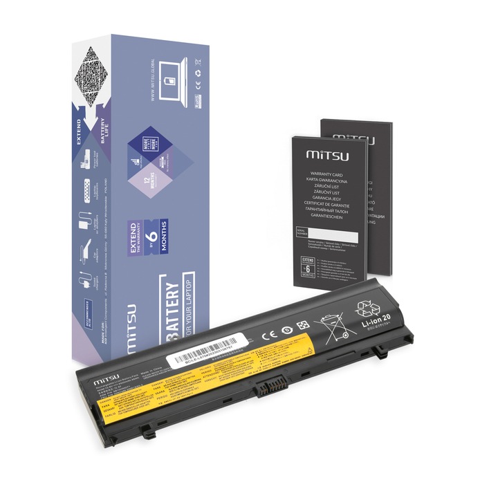Mitsu Lenovo Thinkpad L560 / L570 Laptop akkumulátor 48Wh (BC/LE-L570)