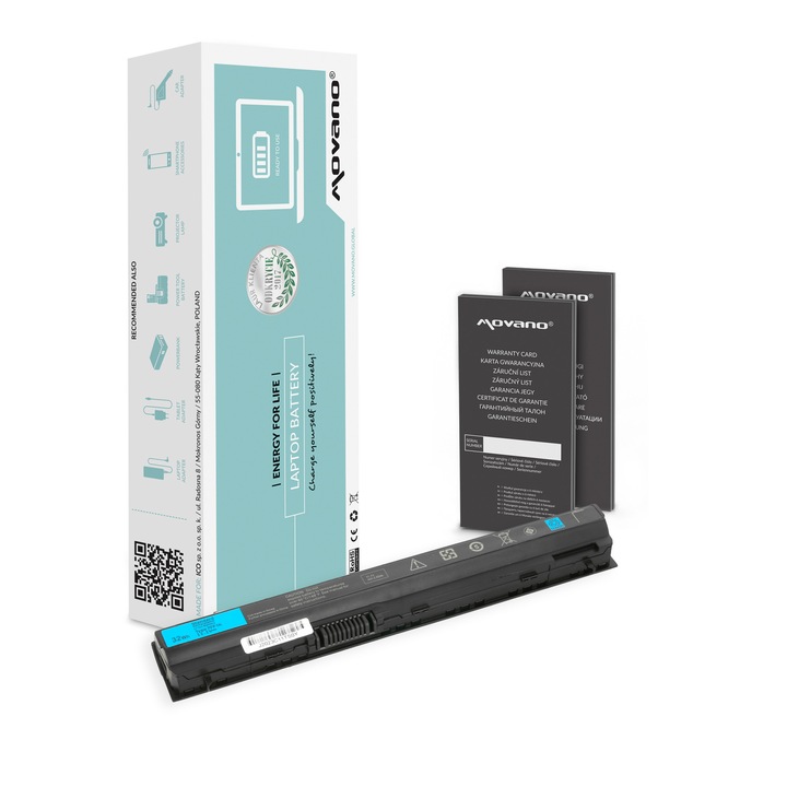 Baterie laptop Movano 2200mAh, 11.1V, 3 celule Li-ion, pentru Dell Latitude E6220, E6320