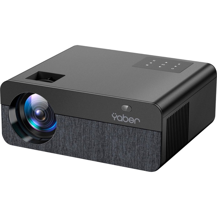 Видео проектор Yaber Buffalo U9 Pro, Wi-Fi, 1920x1080, 300ANSI, BT5.1, черен