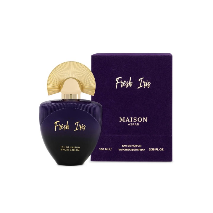 Maison Asrar Fresh Iris Eau de Parfum, férfi, 100 ml