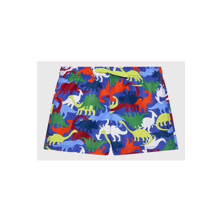 Pantaloni scurti de baie copii, United Colors Of Benetton, 300182369, Poliester, Multicolor, Multicolor