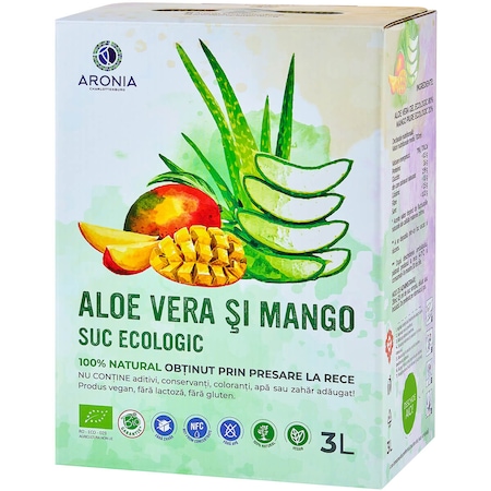 Suc de Aloe Vera si Mango 3L ECO (RO-ECO-029)