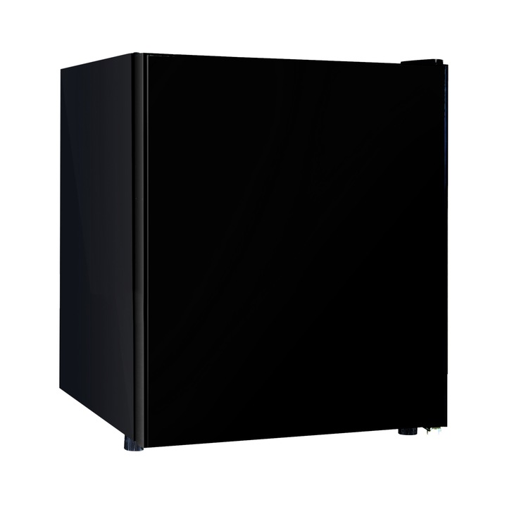 Минибар хладилник STARCREST SMB-47GLS-BK, Модерен дизайн, 46 л, Клас F, H 48.5 см, Черно стъкло