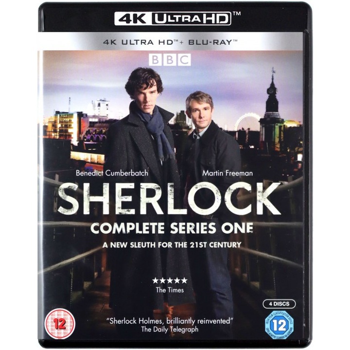 Шерлок [2xBlu-Ray 4K]+[2xBlu-Ray]