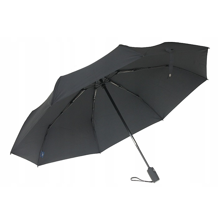 Чадър, Чадър, 07MP351-99, Сгъваем, Автоматичен, Защита от вятър, Диаметър 112 см, Черен