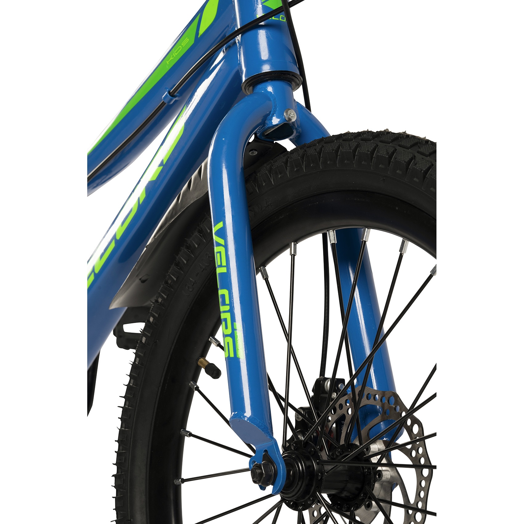 MTB велосипед с 20" колела, предни/задни дискови спирачки, 1 скорост ...