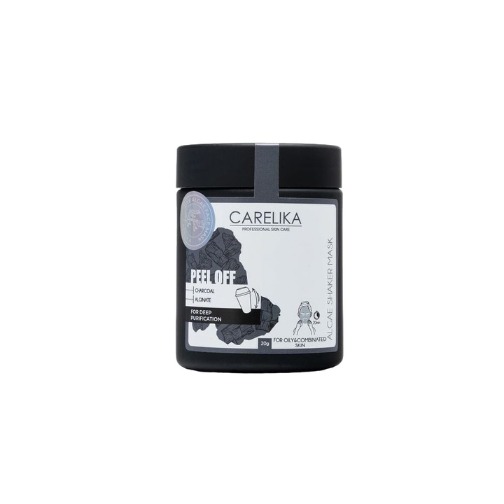 Masca peel off cu extract de carbuni si alginate antipoluare 20g