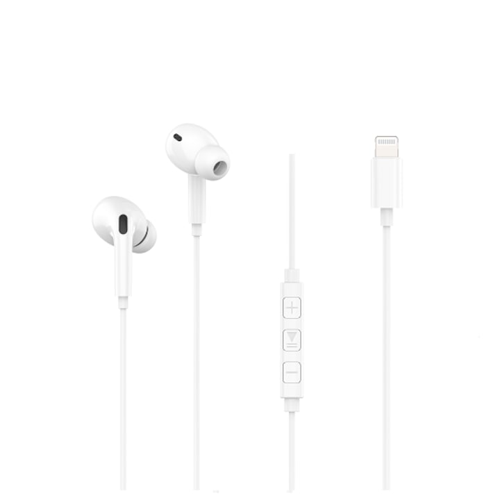 Casti Stereo Cellara Cu Lightning - Alb