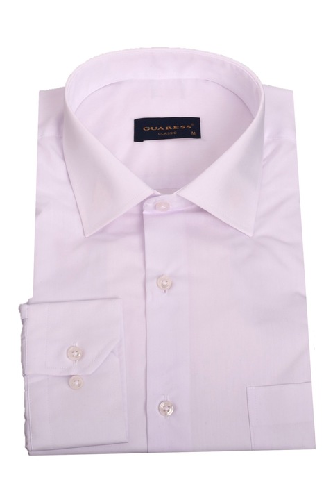 Camasa Guaress din amestec de bumbac, Imprimeu Uni, Croiala Regular Fit, Model GS30003-T4