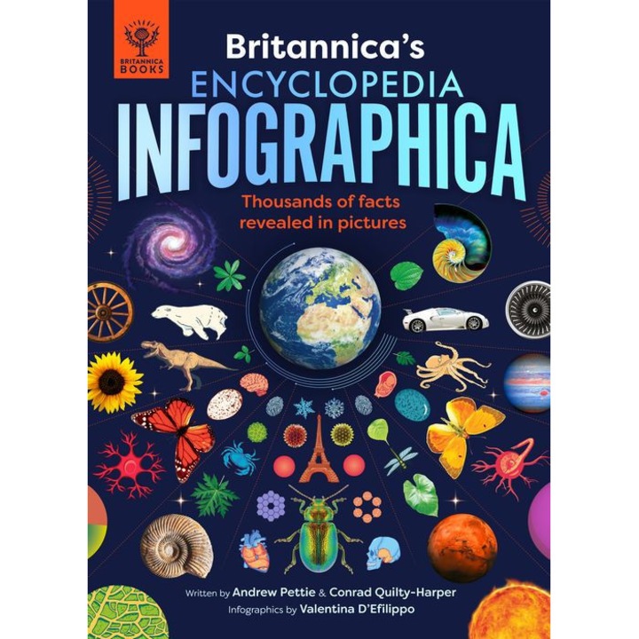 Britannica's Encyclopedia Infographica: 1, 000s of Facts & Figures--About Earth, Space, Animals, the Body, Technology & More--Revealed in Pictures de Valentina D'Efilippo