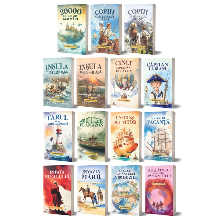 Pachet Jules Verne ( 15 vol.)