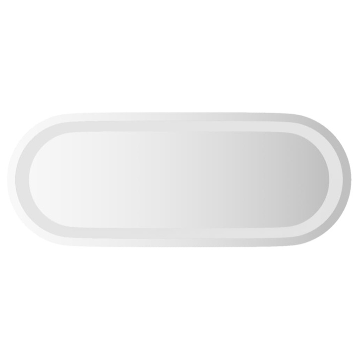 VidaXL ovális LED-es fürdőszobai tükör 50 x 20 cm 353282