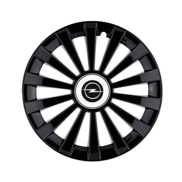 Комплект от 4 тасове AutoSSF® R16, подходящи за 16 цолови джанти, за Opel, модел MERIDIAN черен