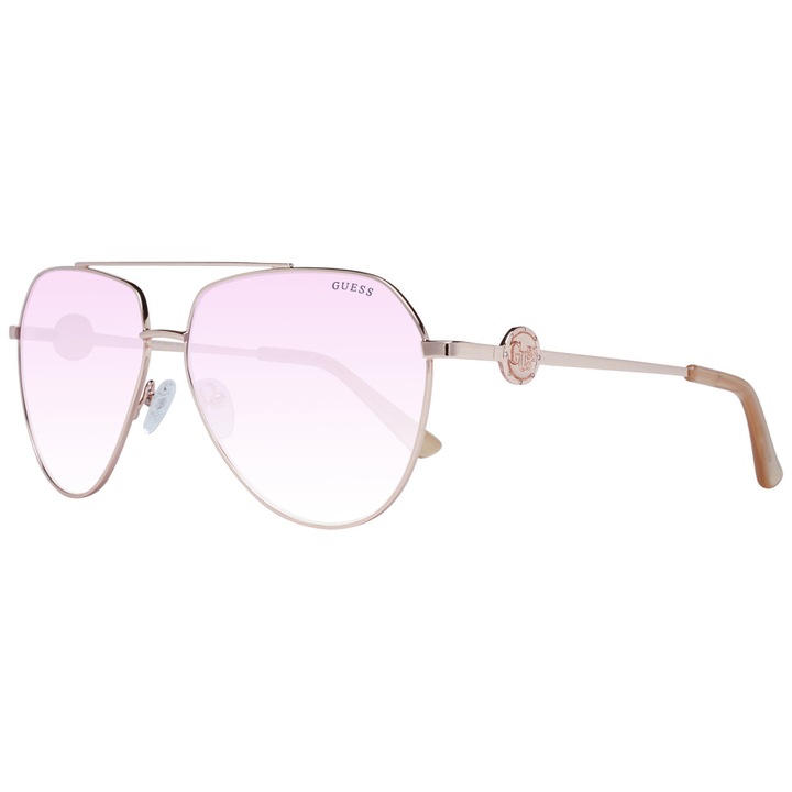 Слънчеви очила, дамски, Guess GF6140 28T 62, златисти