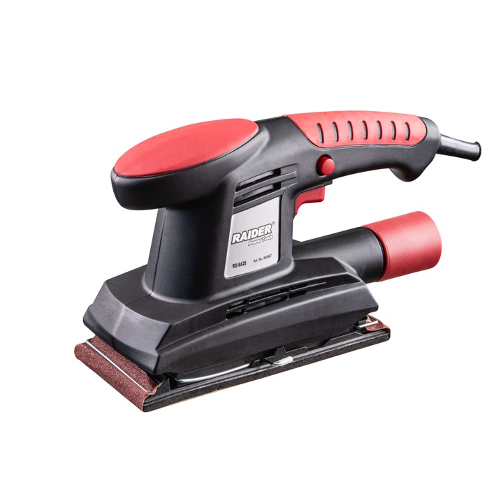 Виброшлайф Raider RD-SA28, 260W, 90x187mm, Black edition