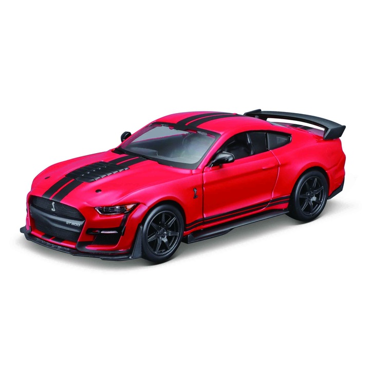 Modell autó Bburago mérleg 1/32 2020 Mustang Shelby GT500 Red 43100-43050