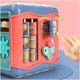 Cub educativ multifunctional 7 in 1 pentru copii, jucarie interactiva cu forme, roti si sunete, SALLMA®