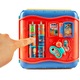 Cub educativ multifunctional 7 in 1 pentru copii, jucarie interactiva cu forme, roti si sunete, SALLMA®