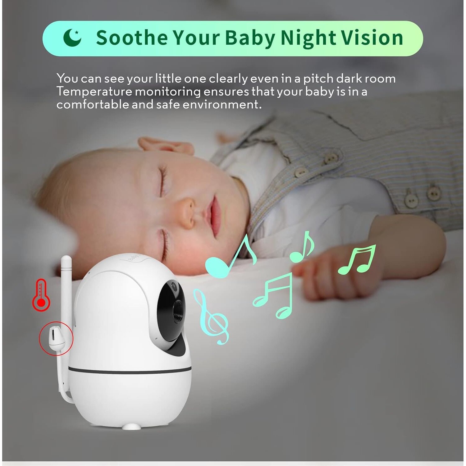 Baby Monitor si Camera Audio-Video Wireless Pentru Supraveghere Bebe ...