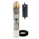 Pompa apa submersibila Heber® 4SKM-150, Sistem Premium, tripla etansare, 2 turbine bronz, IP 68, 1.2 kw, 3200 l/h, 6 Bar, 2850 RPM, panou de control, inaltime refulare 70 m, 14 kg