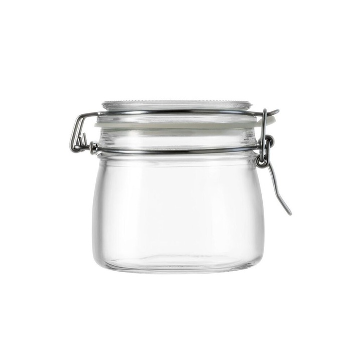 Borcan sticla, 500ml, "Normal" - Borgonovo