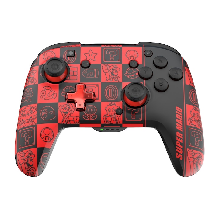 PDP Rematch, Nintendo Switch/OLED, Super ICons Glow in the Dark, Vezeték Nélküli kontroller