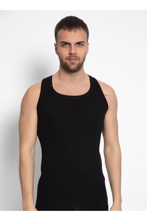 Комплект от 6 потника, мъжки, Lux Tetra, черни, PMK30, Черен