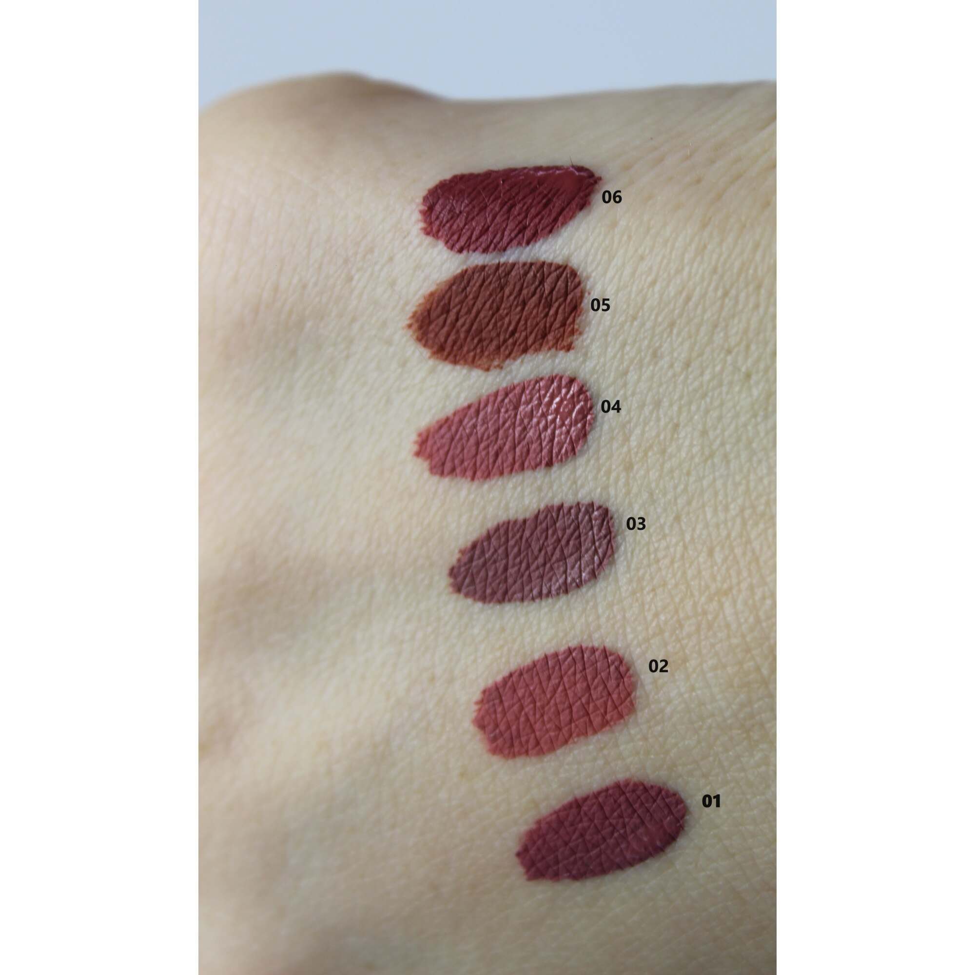 Set 6 nuante Luciu de buze matte Velvet color, Miss Betty - eMAG.ro