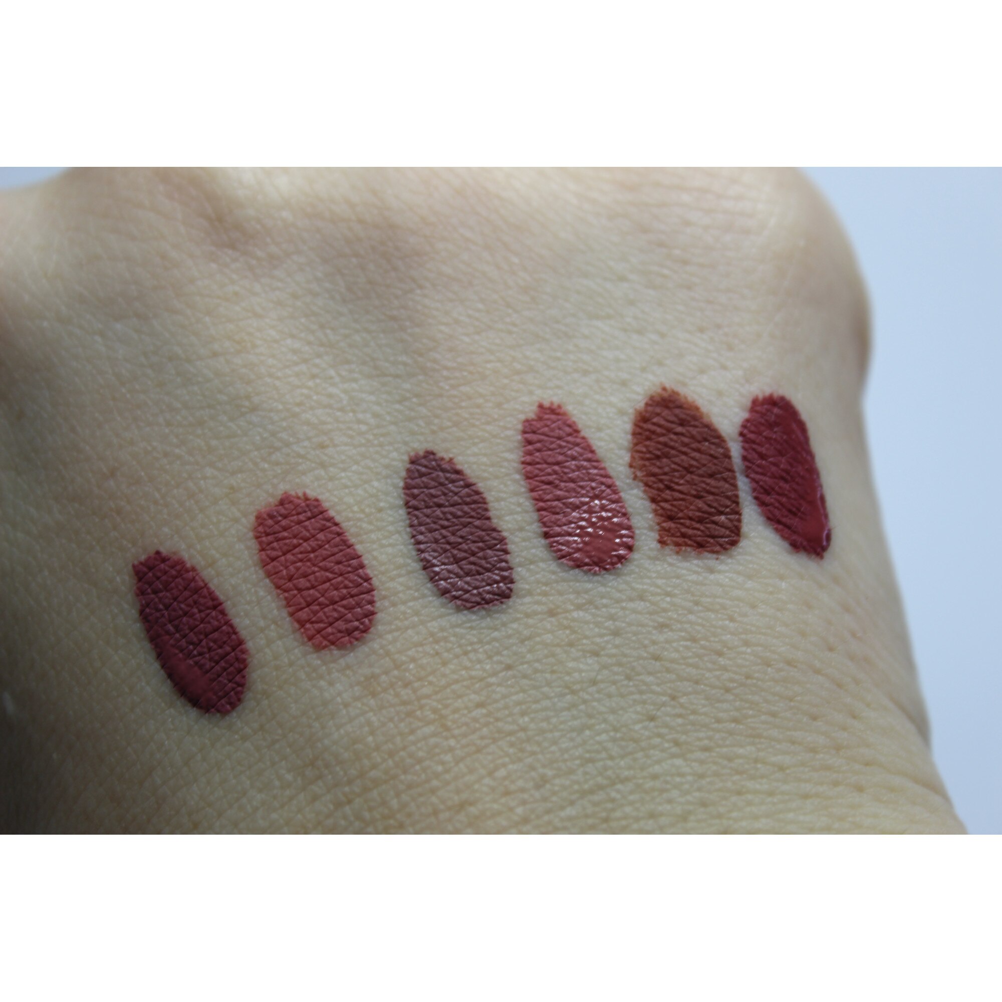 Set 6 nuante Luciu de buze matte Velvet color, Miss Betty - eMAG.ro