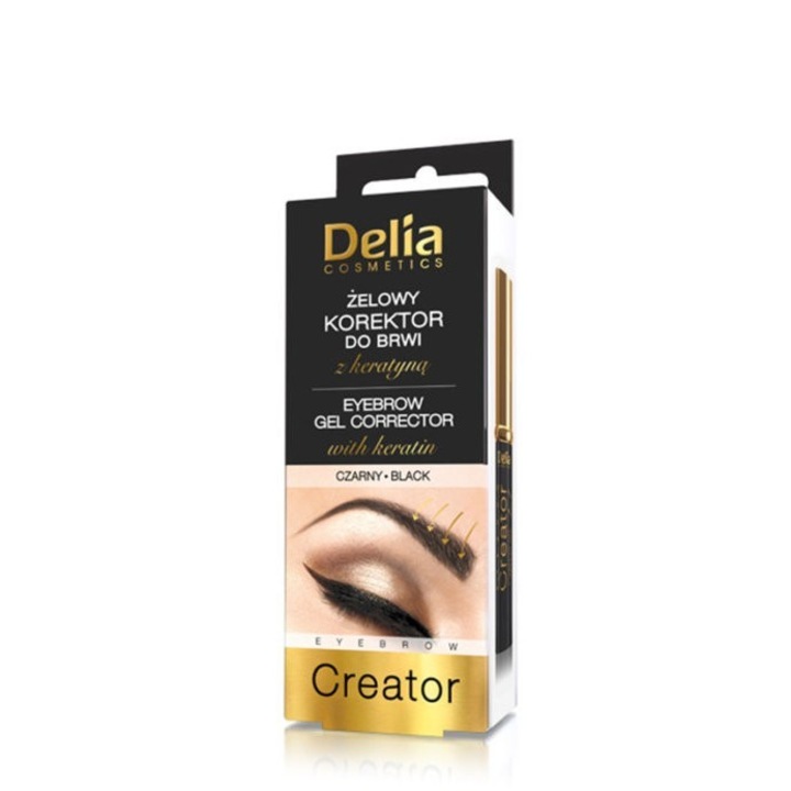Set 3 x Gel Colorant Corector Delia Creator Black Gene Sprancene