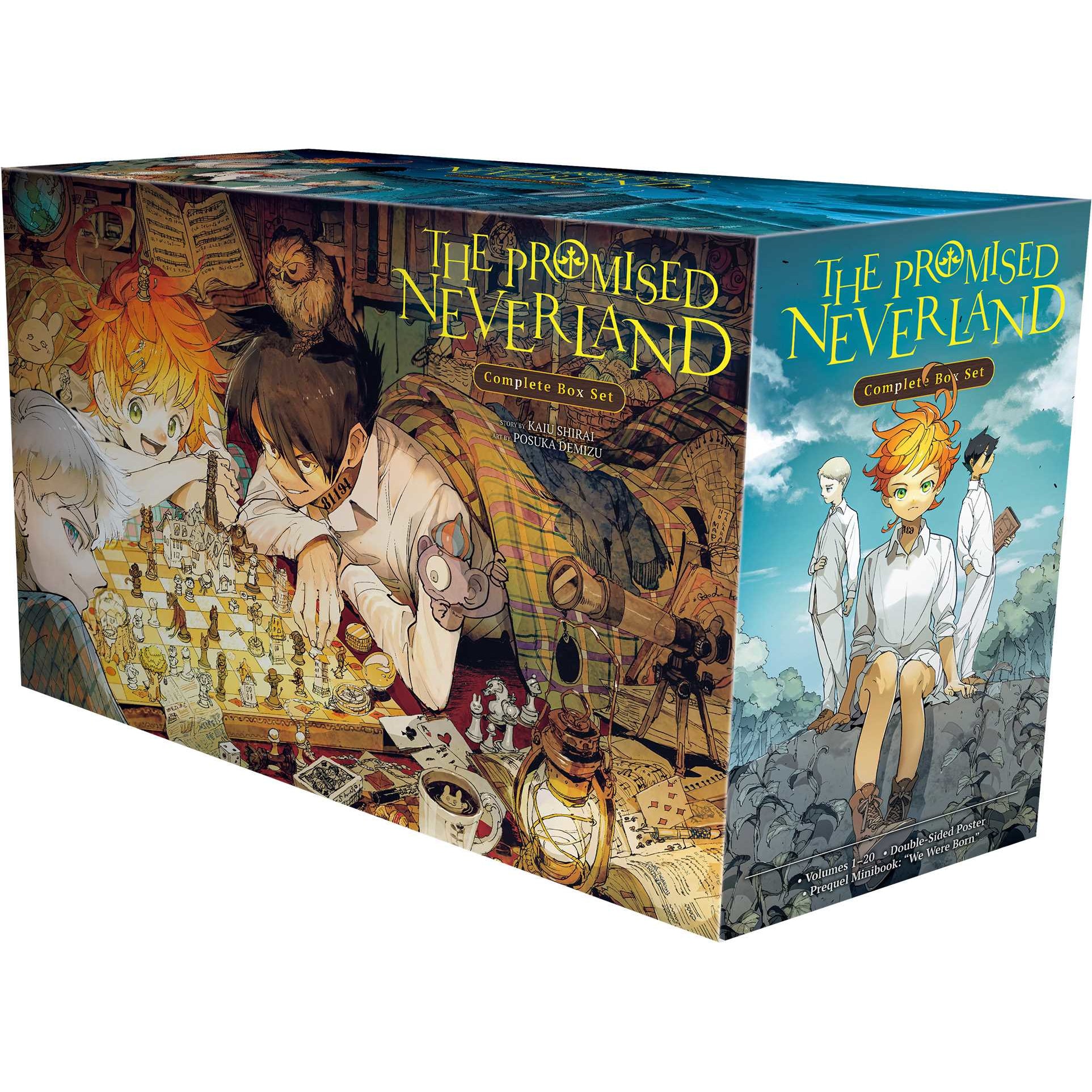 V系★NEVERLAND★CD＋DVD★21点セット The Promised Neverland Complete Box Set de Kaiu Shirai - eMAG.ro