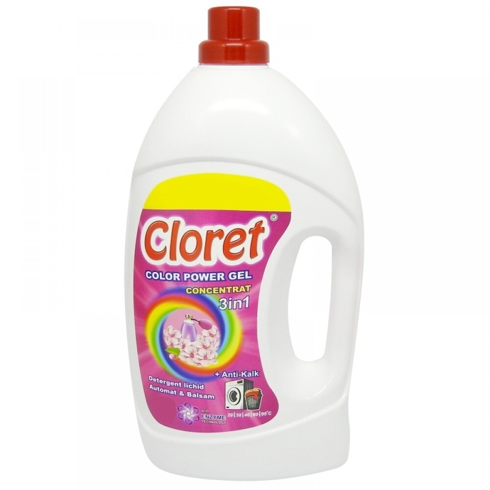 Detergent rufe colorate gel concentrat cu balsam, 42 spalari, anti ...